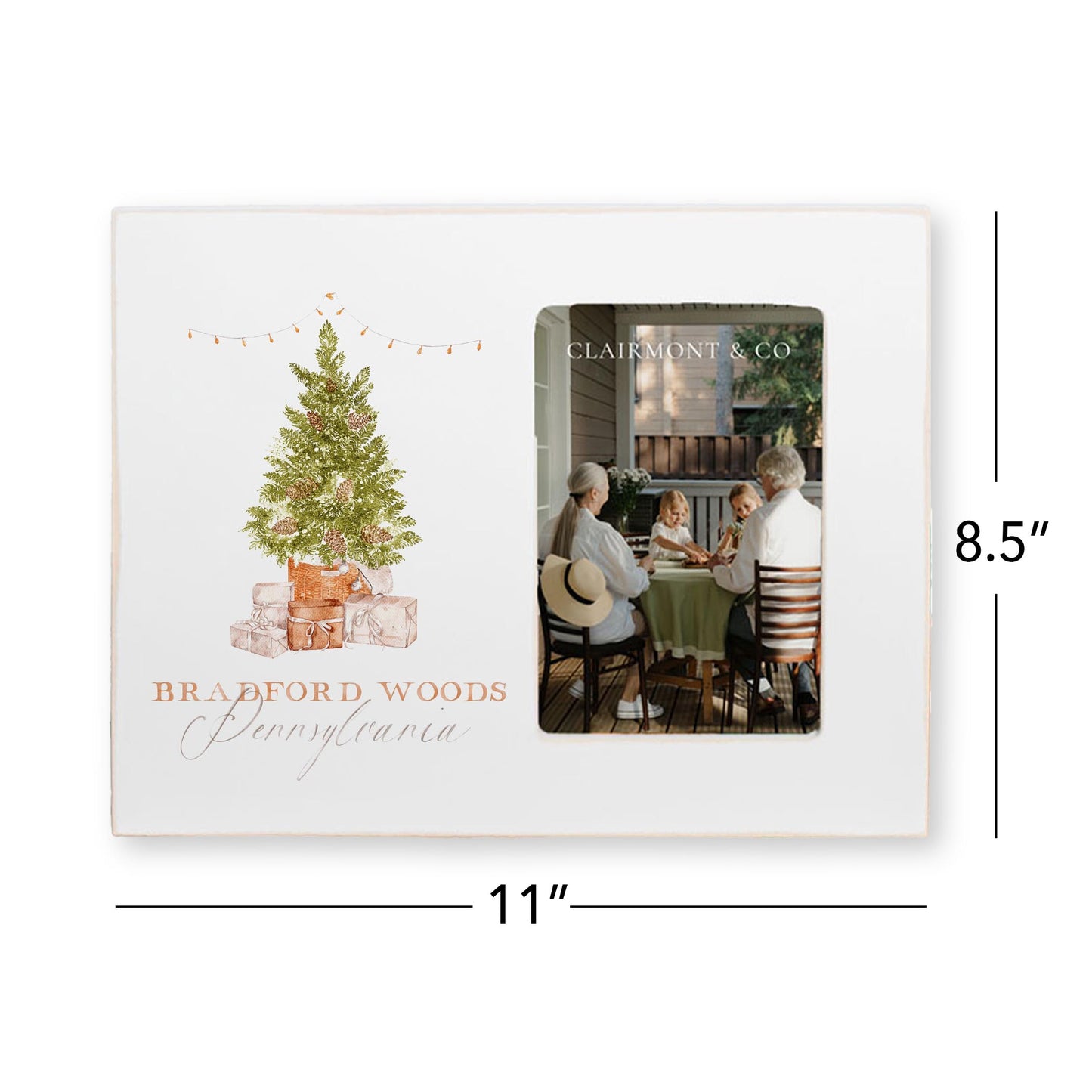Lily Frame Horizontal-Cottage Tree Bradford Woods Pennsylvania -4