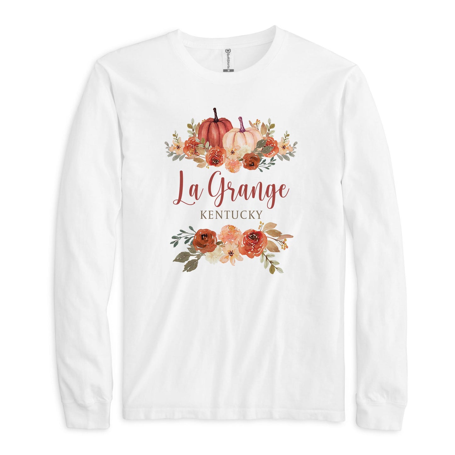 Long Sleeve T-Shirt White-Fall & Harvest La Grange Kentucky