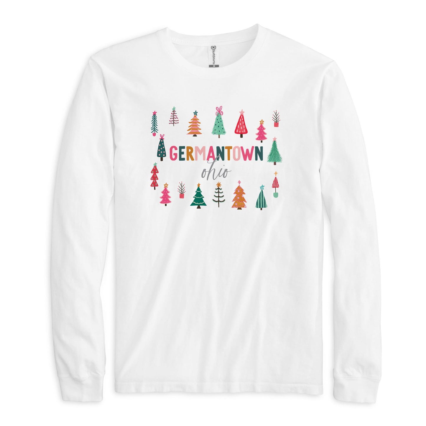 Long Sleeve T-Shirt White-Bright Whimsy Wonderland Germantown Ohio