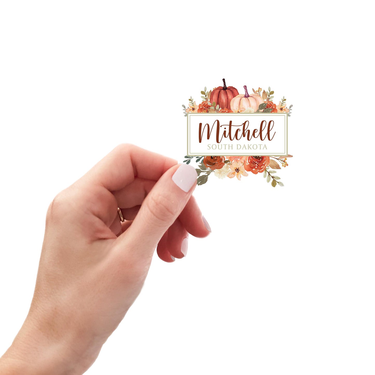 Vinyl Magnet-Fall & Harvest Mitchell South Dakota