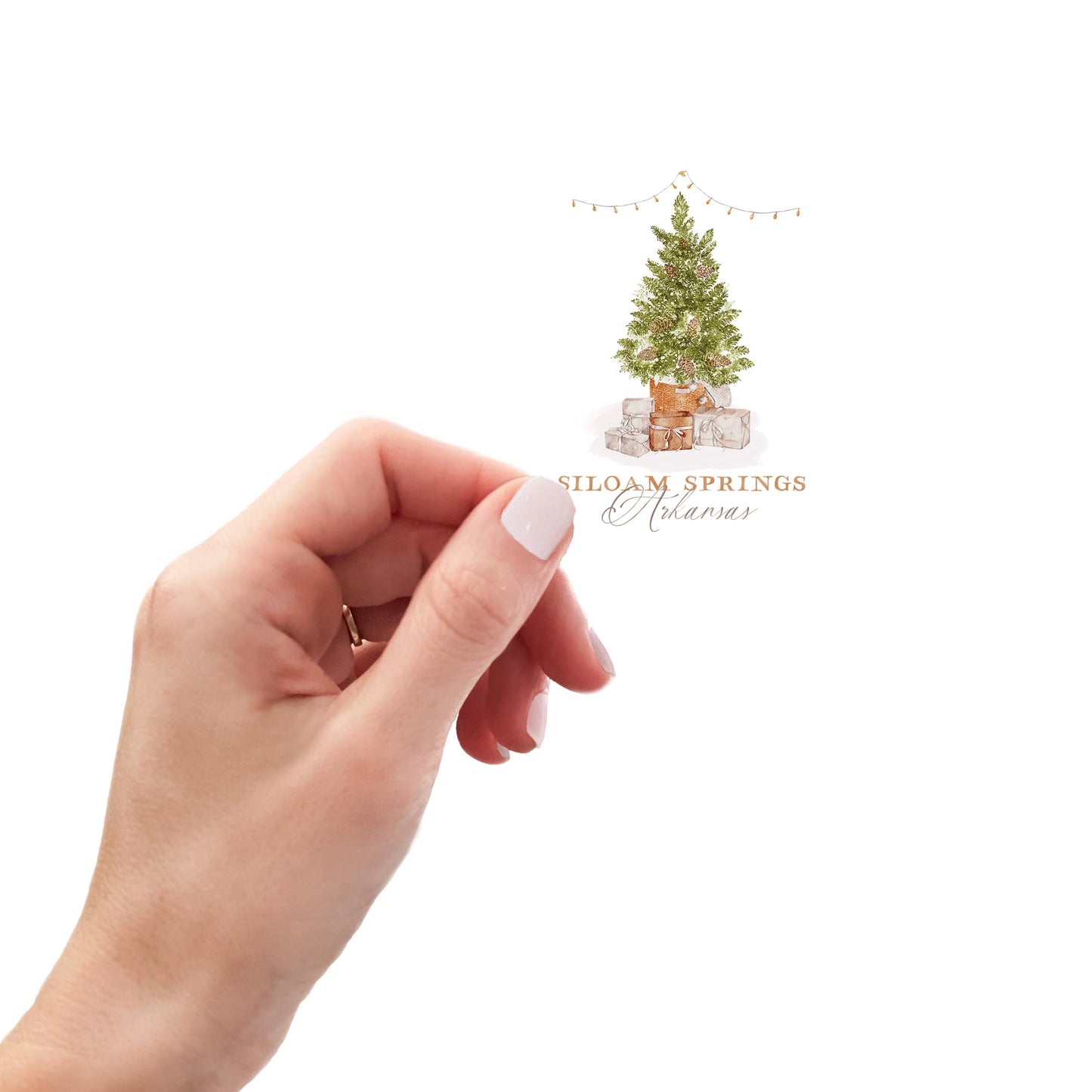 Vinyl Magnet-Cottage Tree Siloam Springs Arkansas