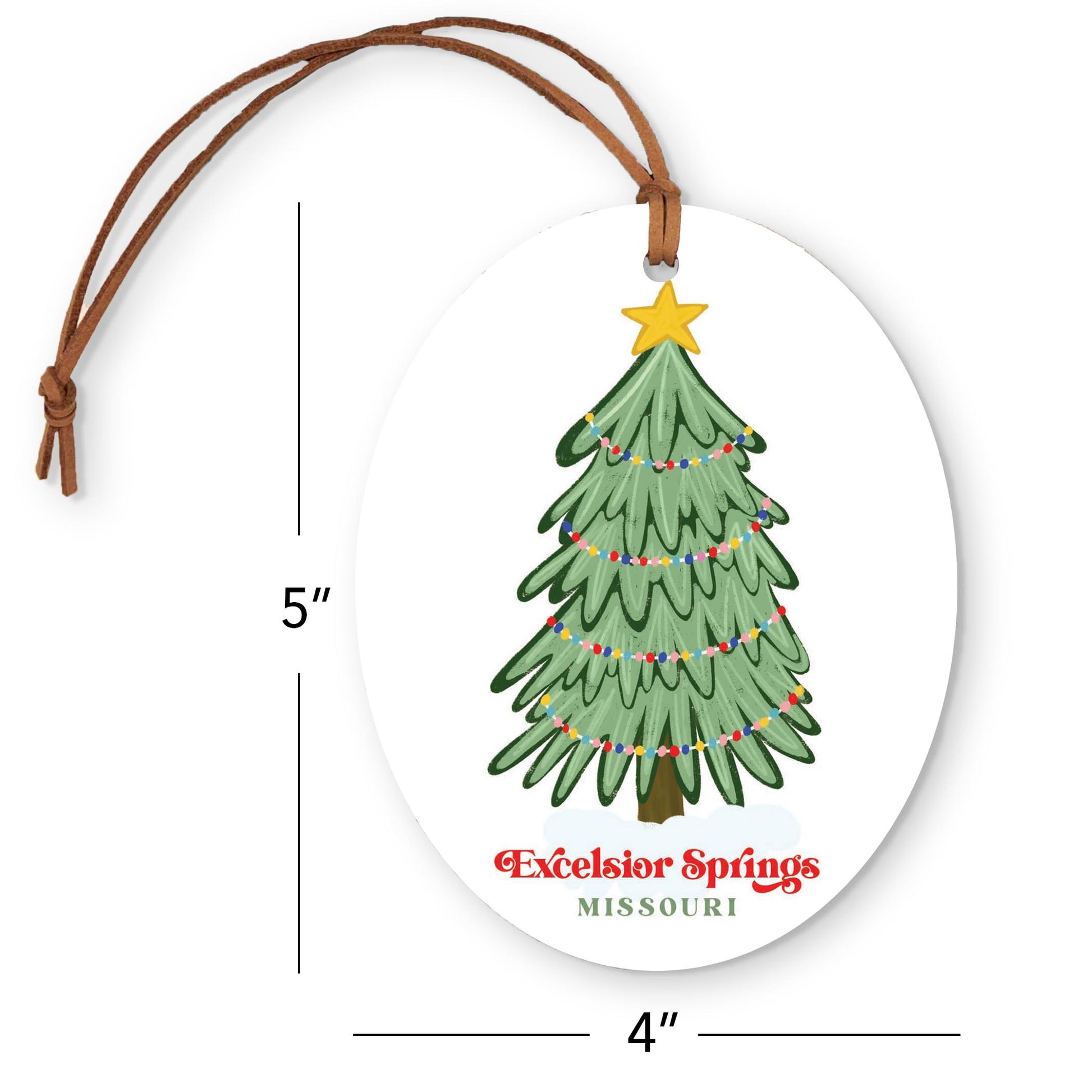 Oval Ornament-Gumdrop Tree Excelsior Springs Missouri -3