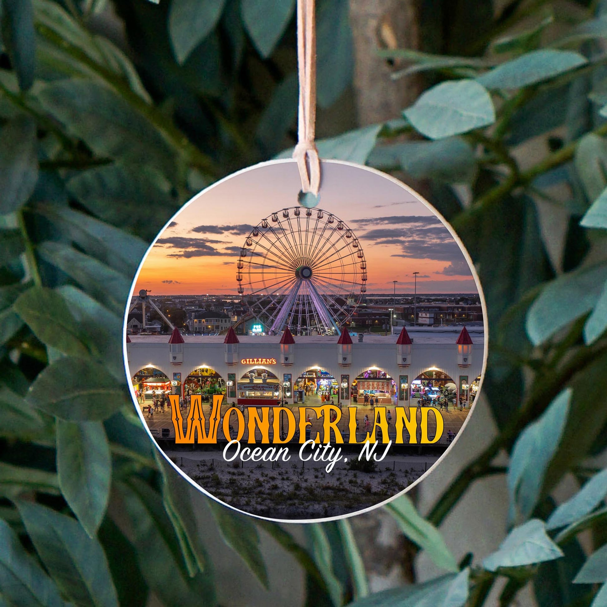 4" Round Ornament-Wonderland Ornament 2 -2