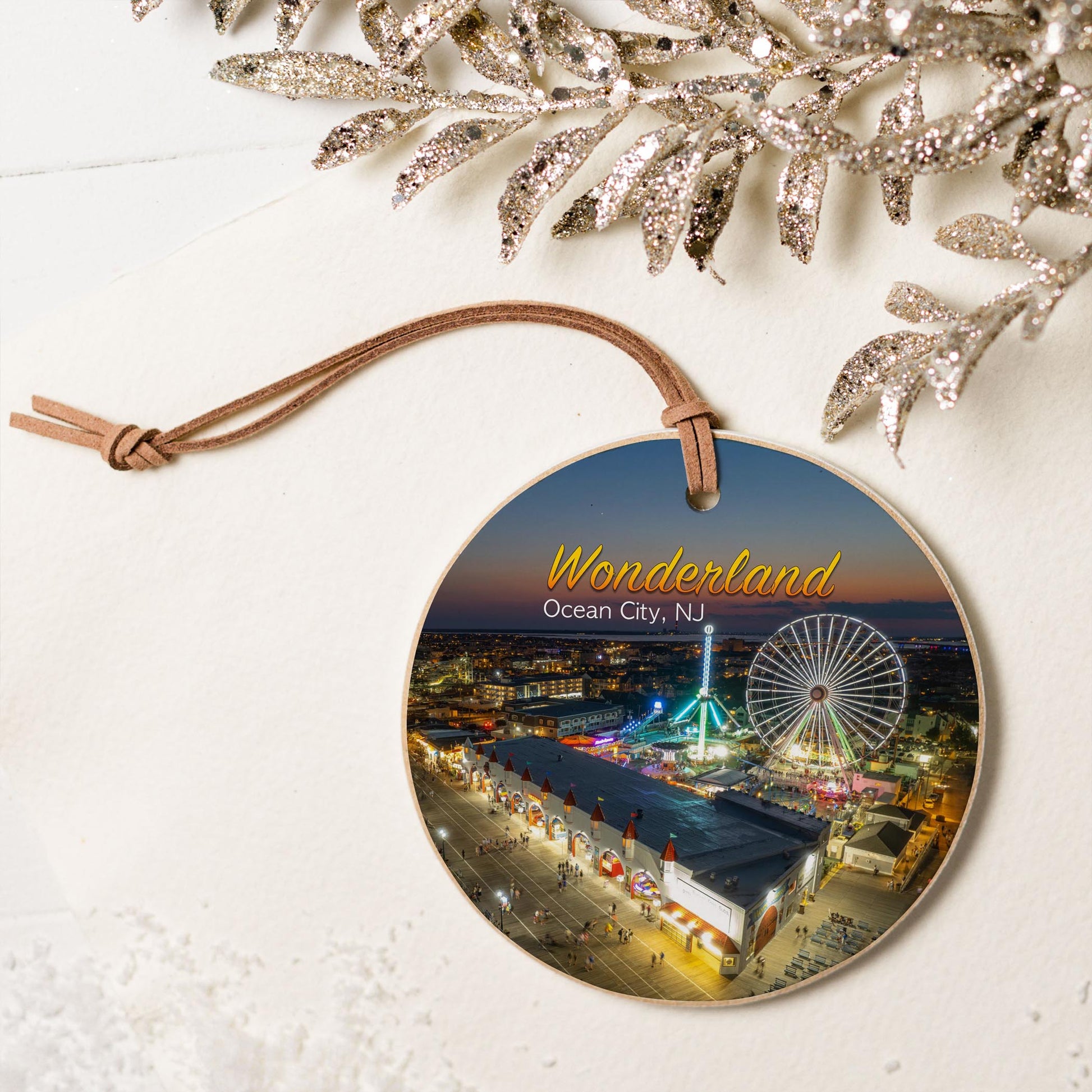 4" Round Ornament-Wonderland Ornament 1 -5