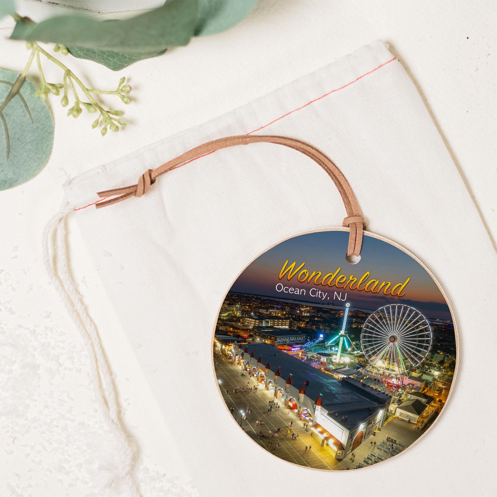 4" Round Ornament-Wonderland Ornament 1 -1