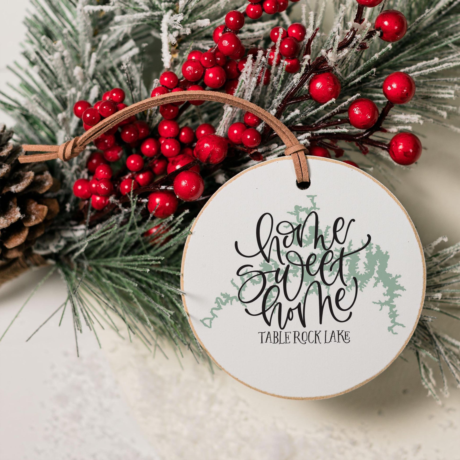 4" Round Ornament-Home Sweet Home Table Rock -3