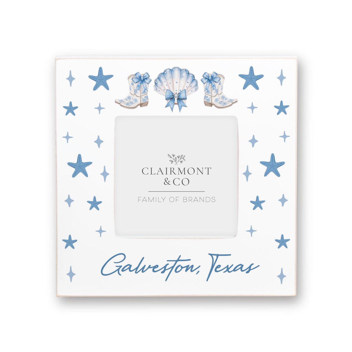 Simply Square Frame-Love+Local Coastal Cowgirl -0