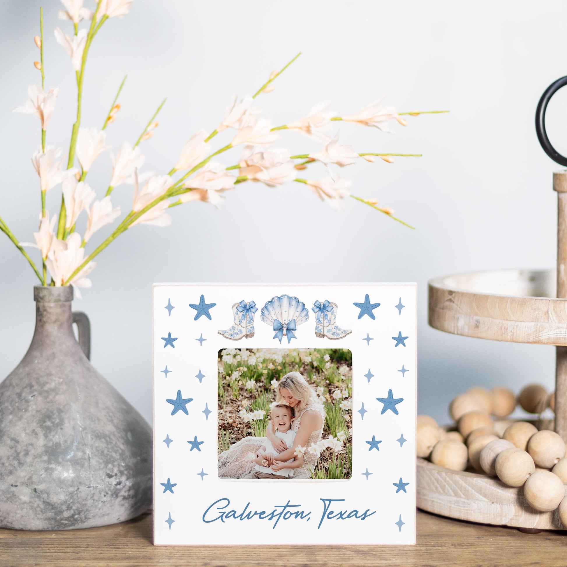 Simply Square Frame-Love+Local Coastal Cowgirl -1