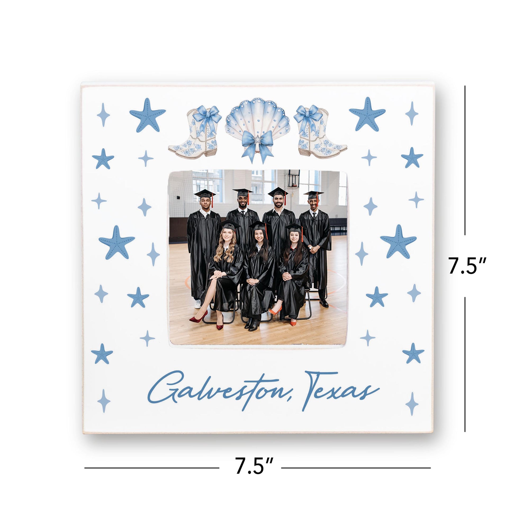 Simply Square Frame-Love+Local Coastal Cowgirl -4