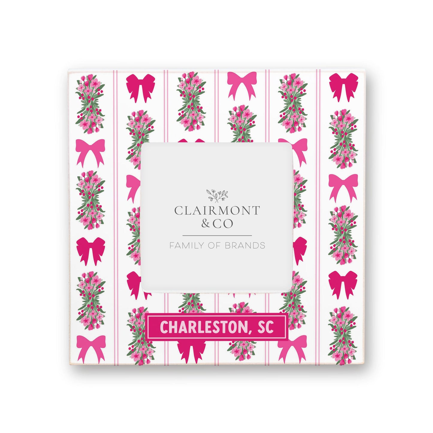 Simply Square Frame-Love+Local Bonita Bows -0