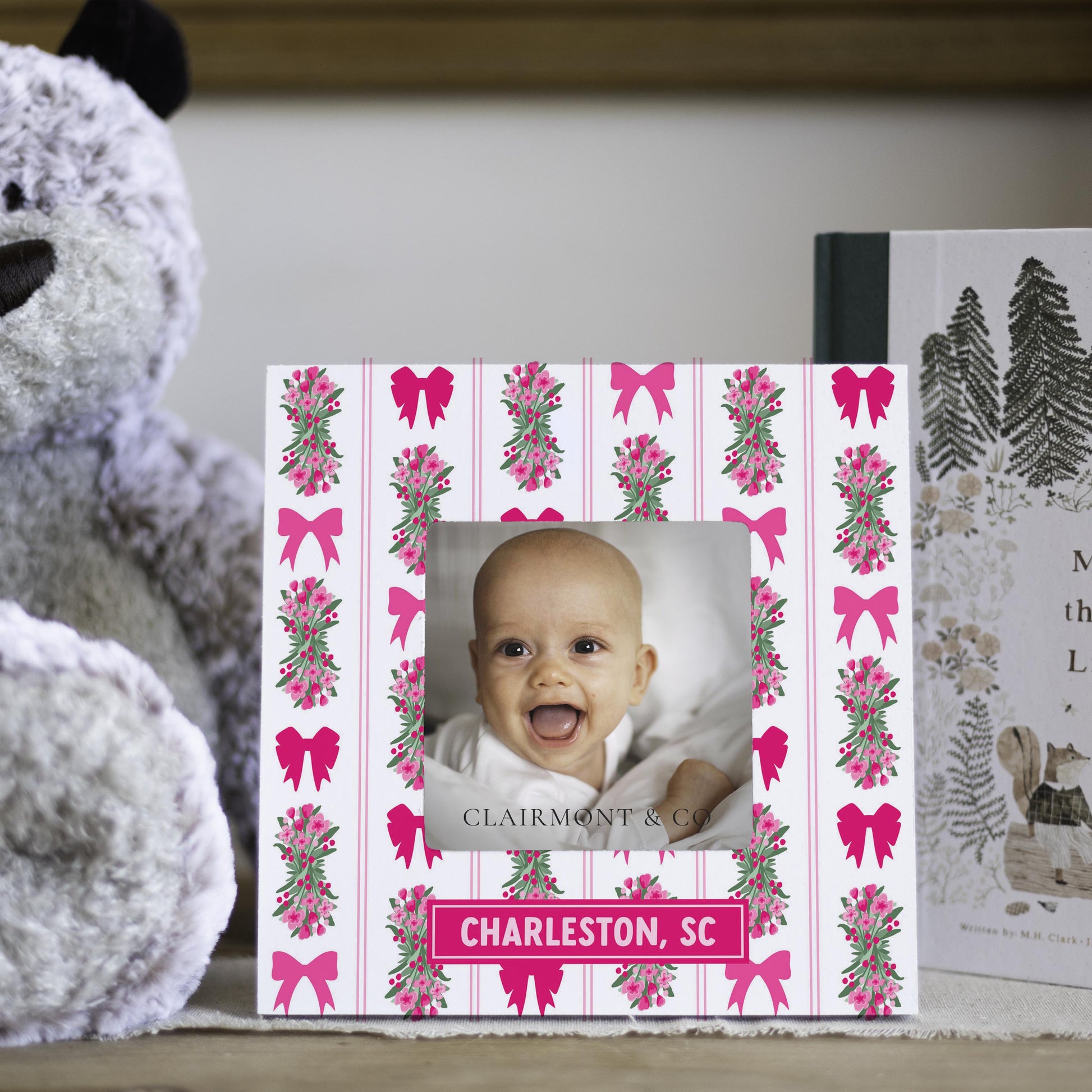 Simply Square Frame-Love+Local Bonita Bows -2