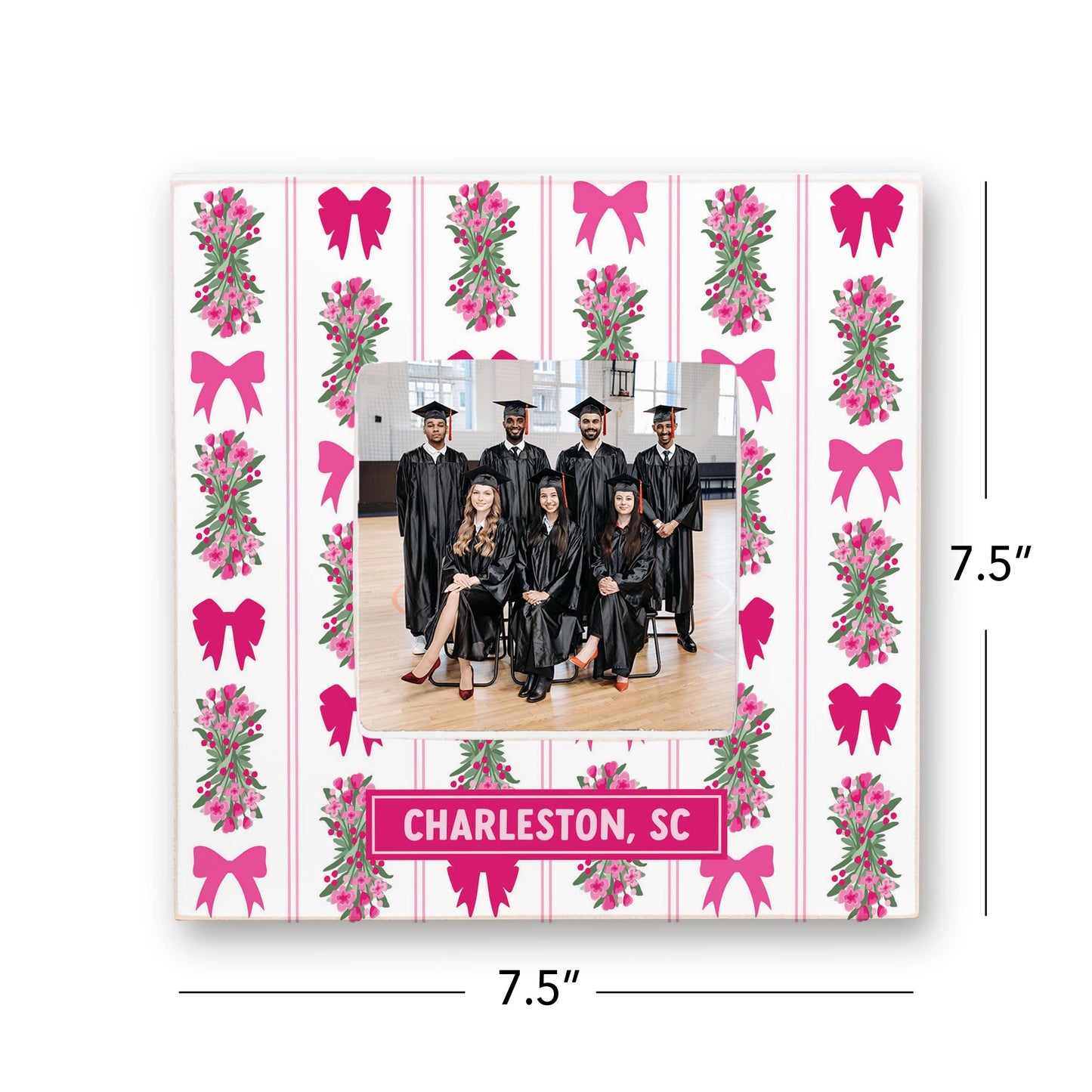 Simply Square Frame-Love+Local Bonita Bows -4