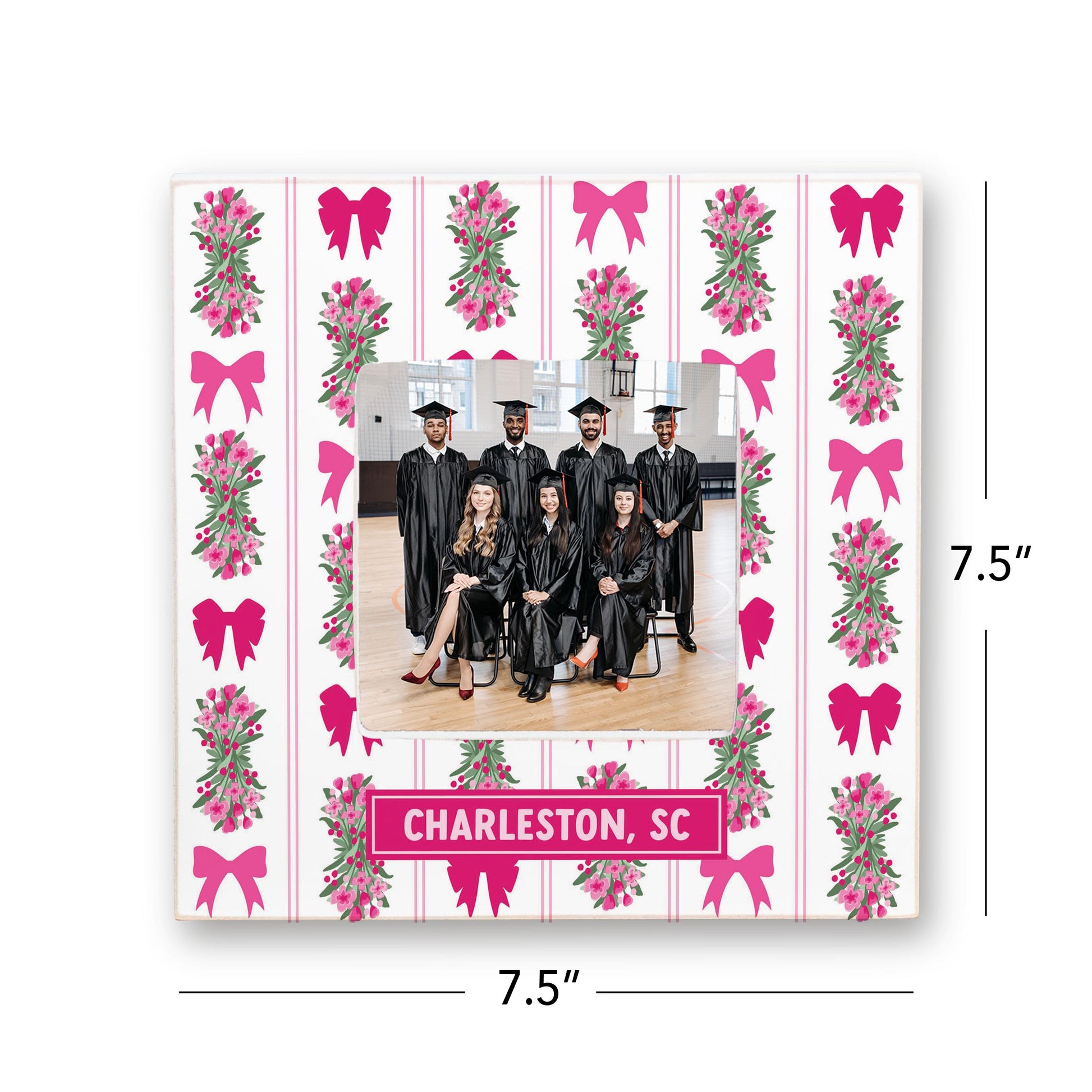 Simply Square Frame-Love+Local Bonita Bows -4