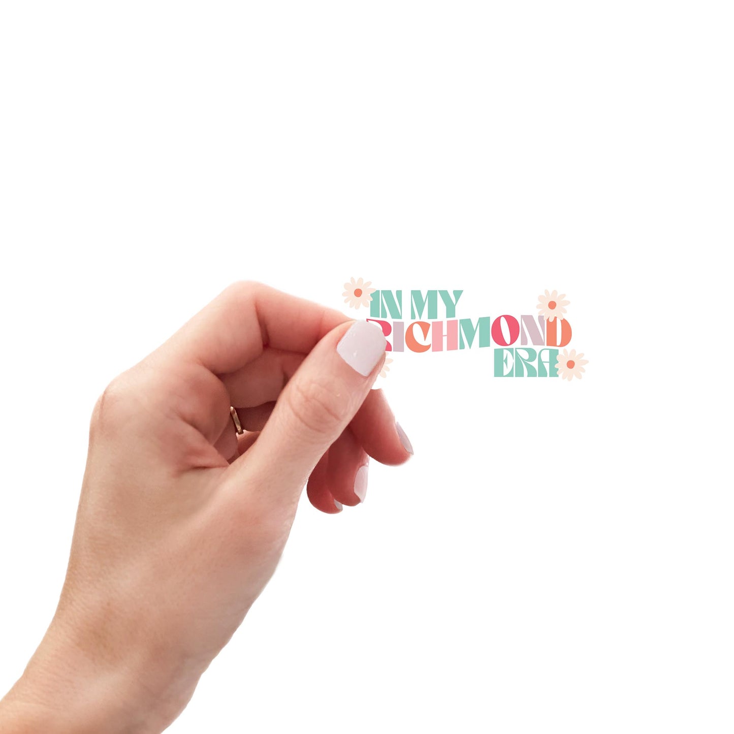 Vinyl Sticker-Watercolor City Richmond Virginia