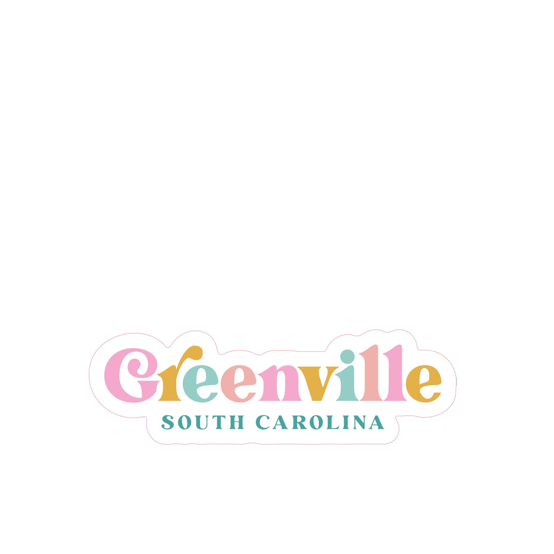 Vinyl Sticker-Kalia Greenville South Carolina -3