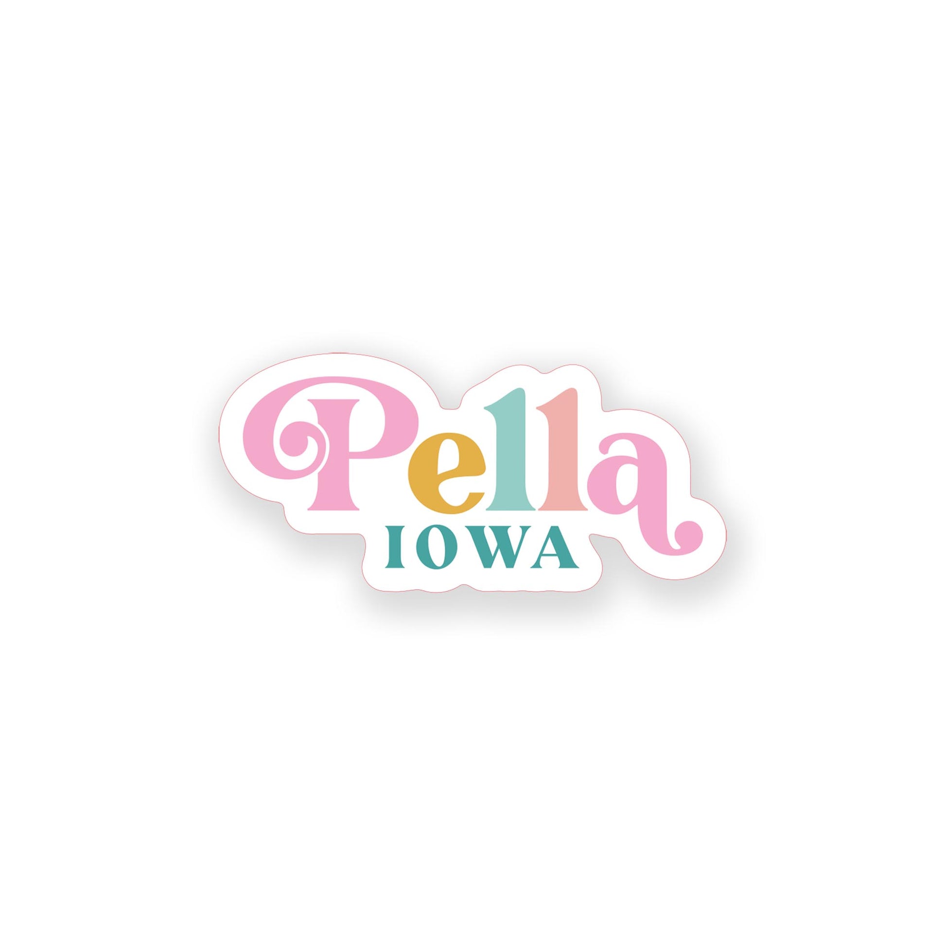 Vinyl Sticker-Kalia Floral Pella Iowa -0