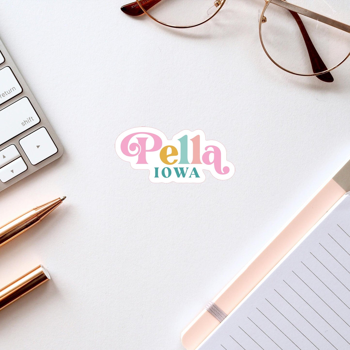 Vinyl Sticker-Kalia Floral Pella Iowa -2