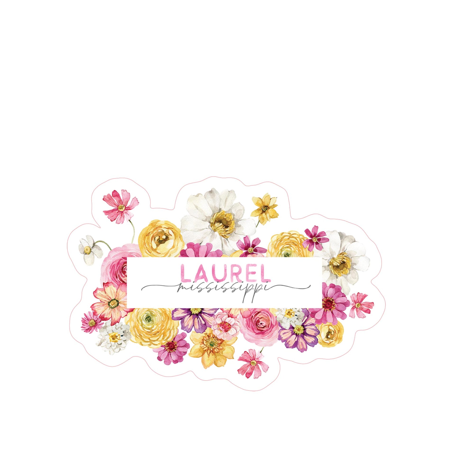 Vinyl Sticker-Love+Local Fantasy Garden -3