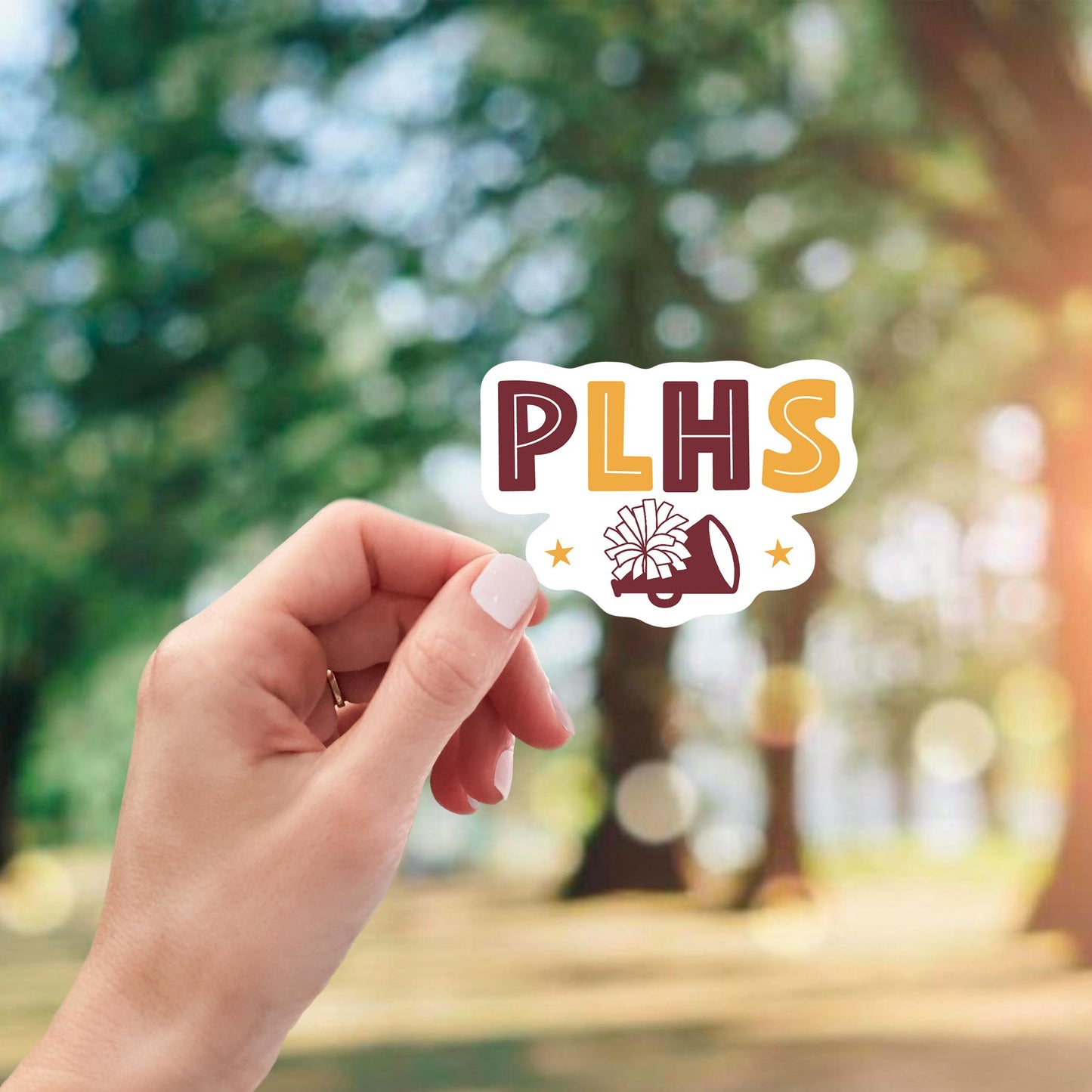 Vinyl Sticker-Game Day Stars PLHS Cheer