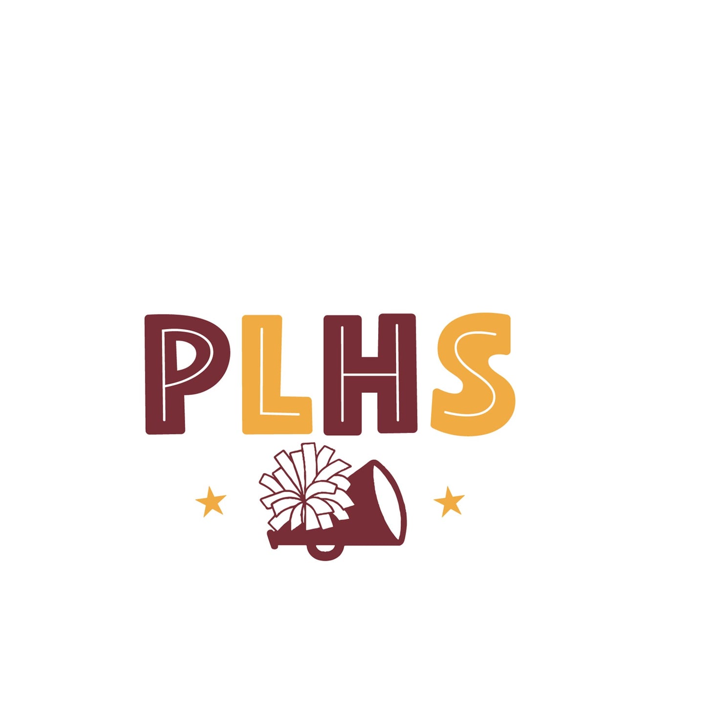 Vinyl Sticker-Game Day Stars PLHS Cheer