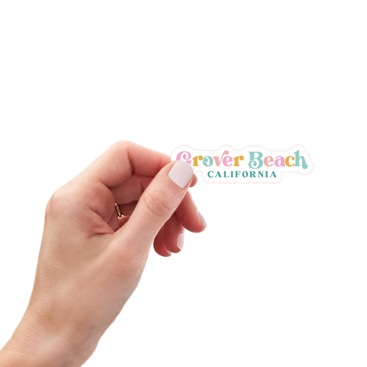 Vinyl Sticker-Kalia Grover Beach California -0