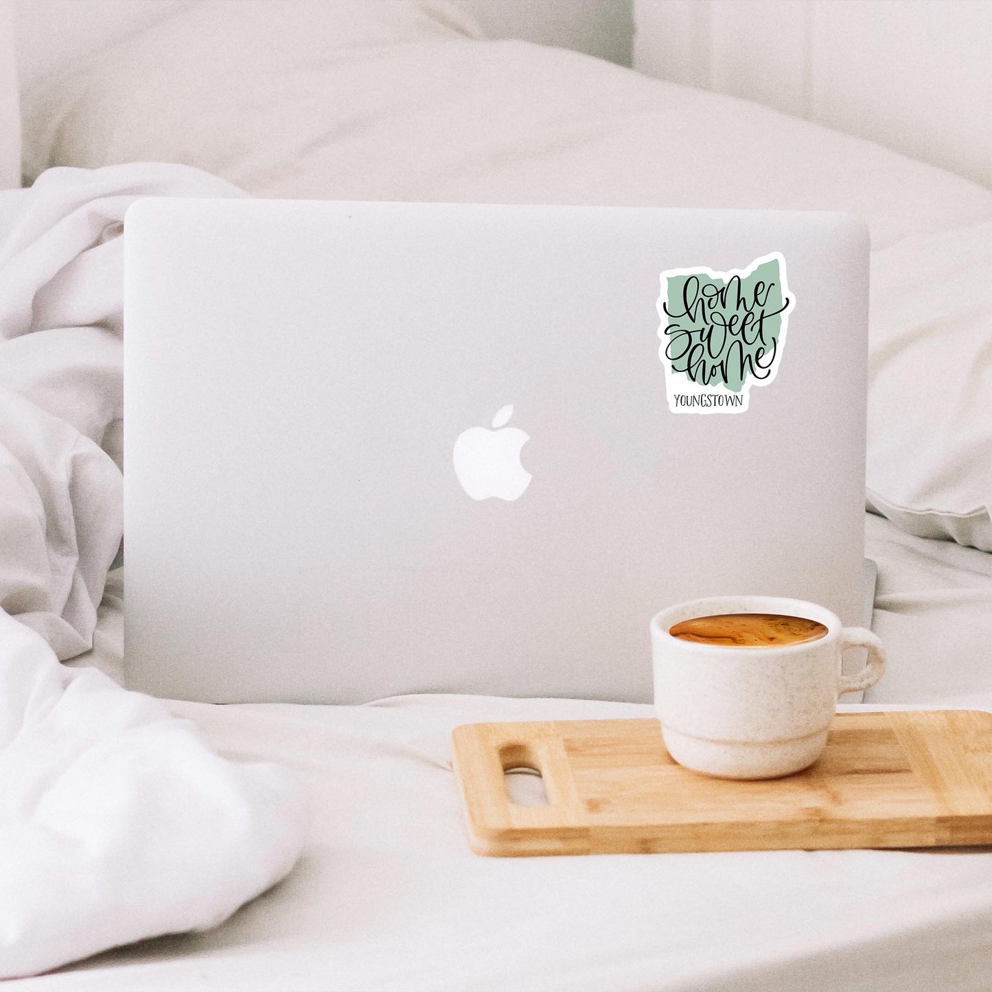 Vinyl Sticker-Home Sweet Home Youngstown Ohio