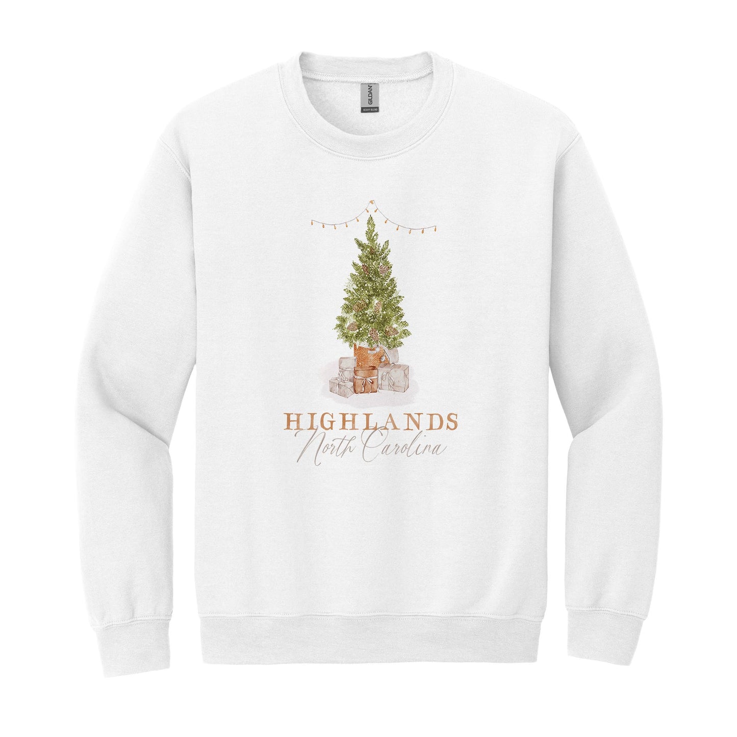 Gildan Sweatshirt White-Highlandsnc