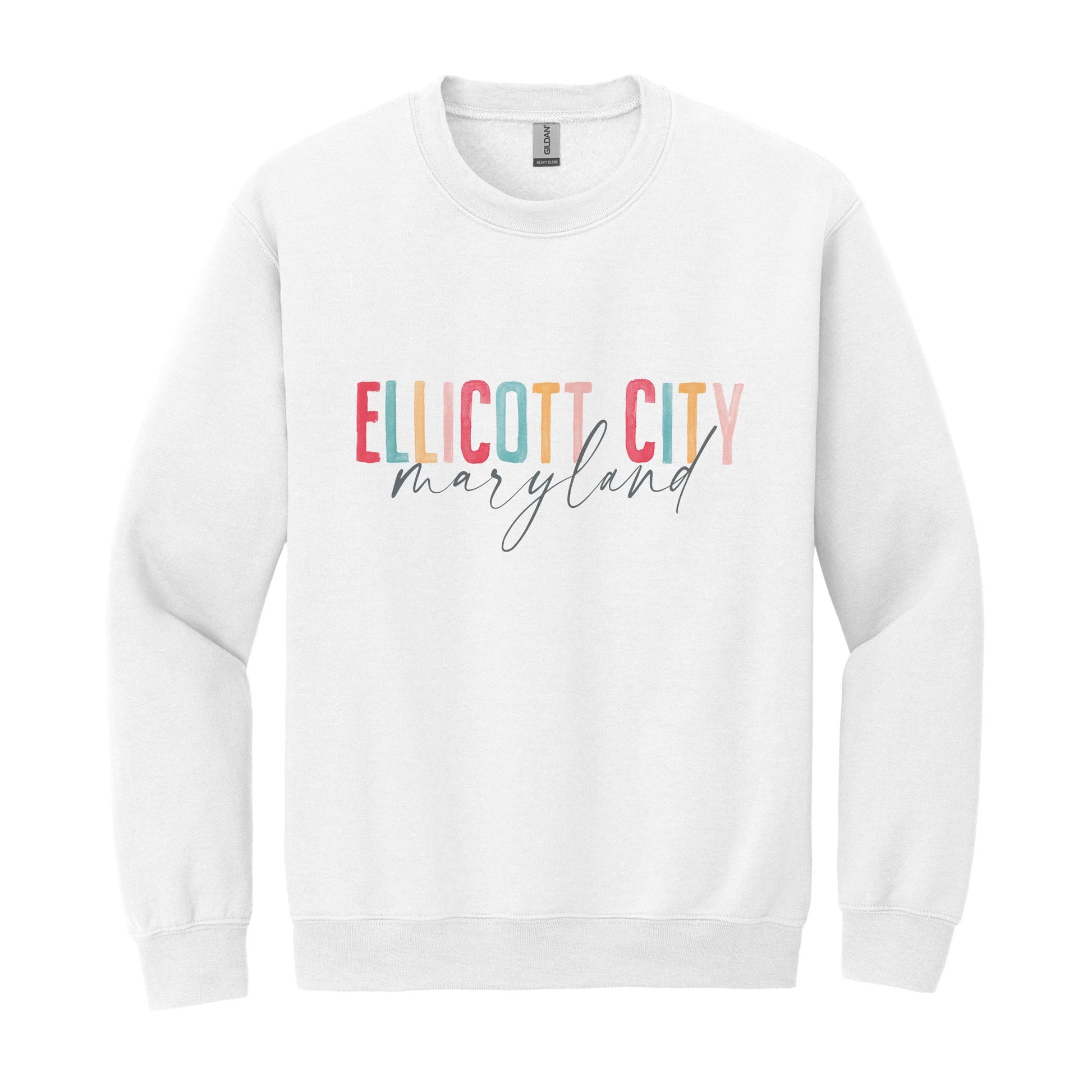 Gildan Sweatshirt White-Sw1hw8tpp3j67 -0