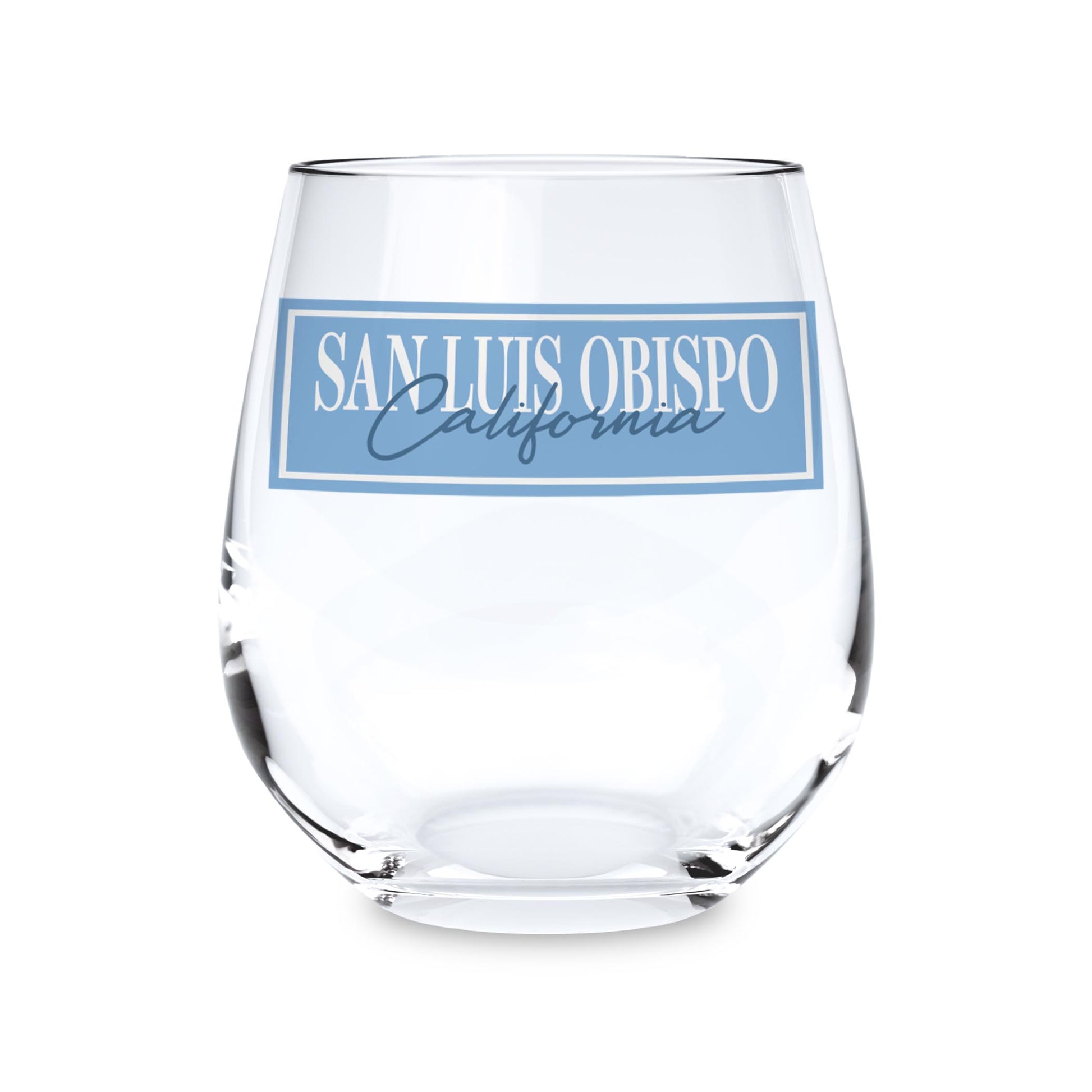 15oz Stemless Wine Glass-Love+Local Coastal Cowgirl -0