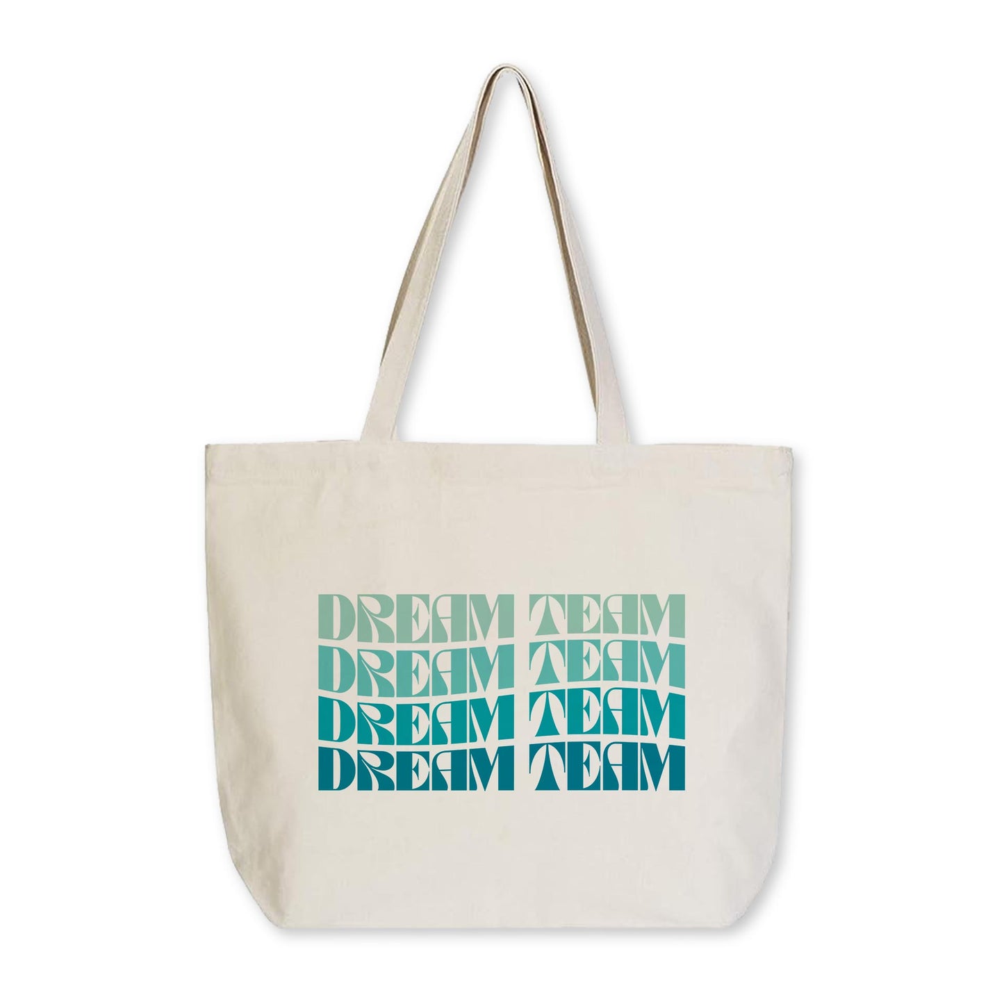 Tote Bag Natural Canvas-Retro Wave Dream Team -0