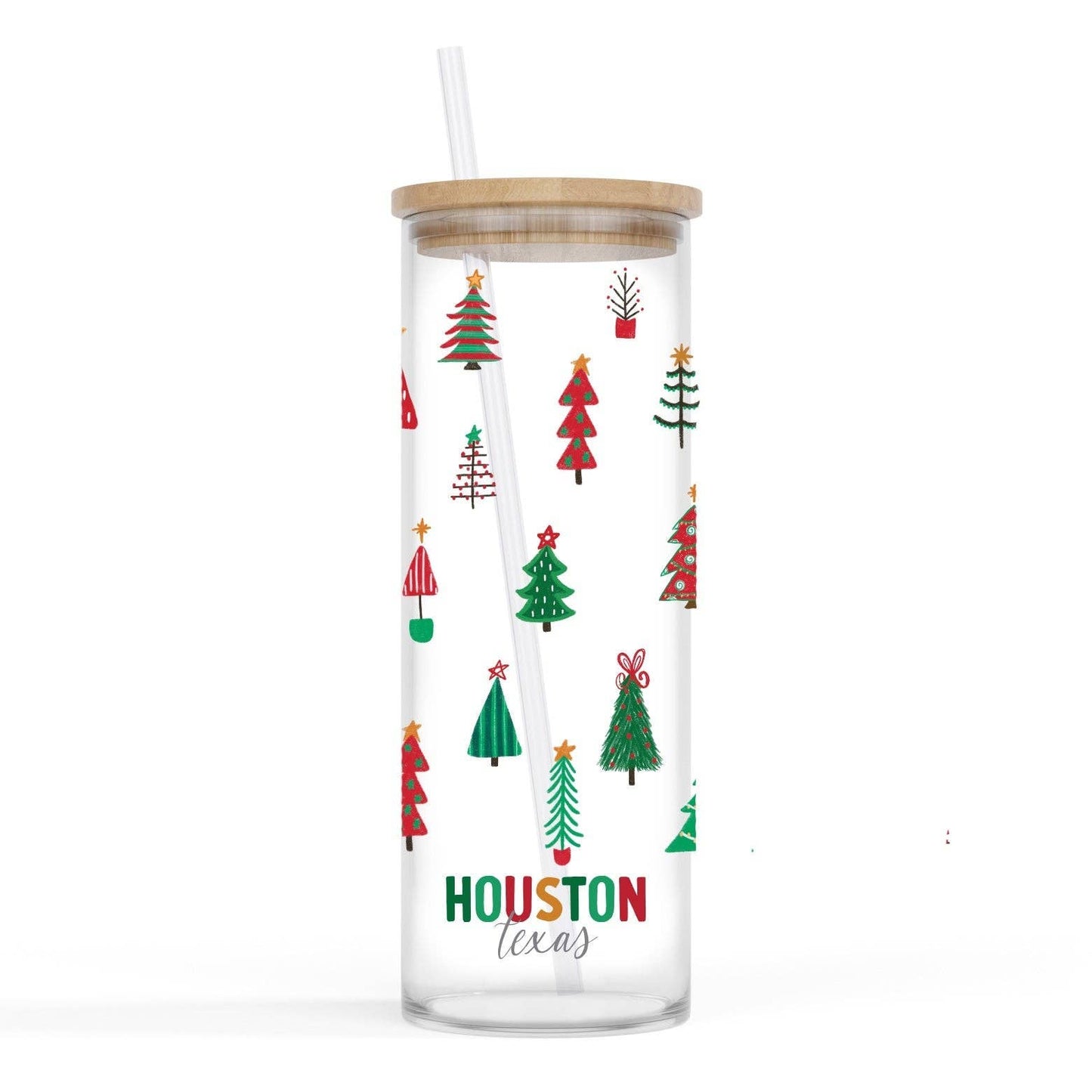 Glass Cup, Christmas Gifts, Festive Gifts, Cold Brew Glass