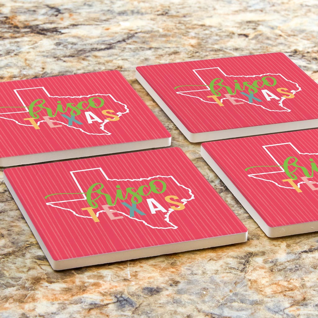 Boho Color State on Pink Texas Frisco