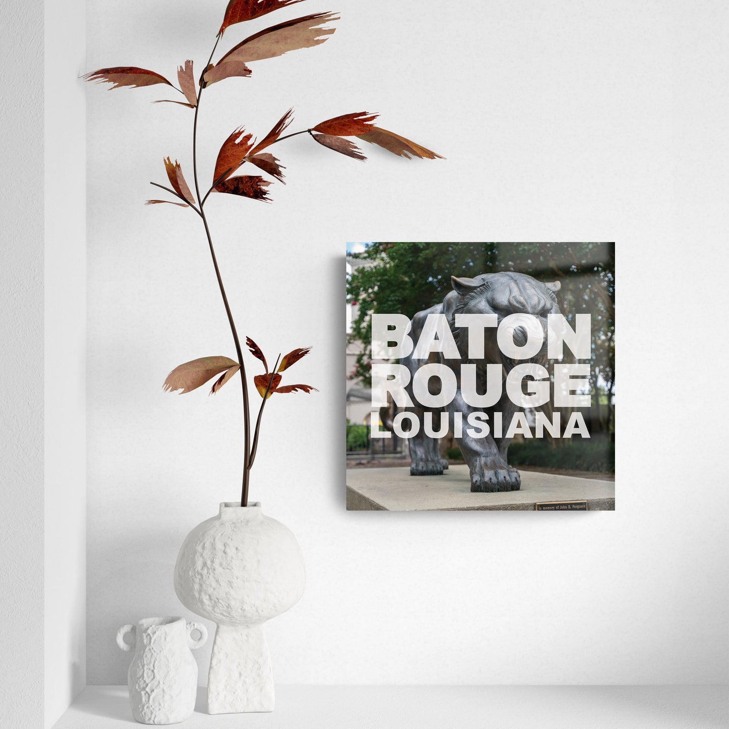 Baton Rouge Louisiana Photo | Hi-Def Glass Art | Eaches | Min 2