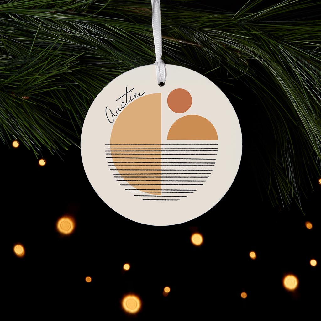 Vintage Groove Shapes Texas Austin | Wood Ornament | Eaches | Min 6