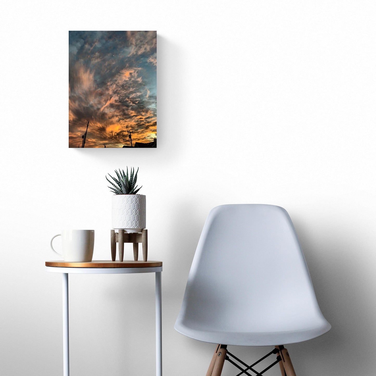 Monokian Ocean City Sky | Wood Sign | Eaches | Min 2