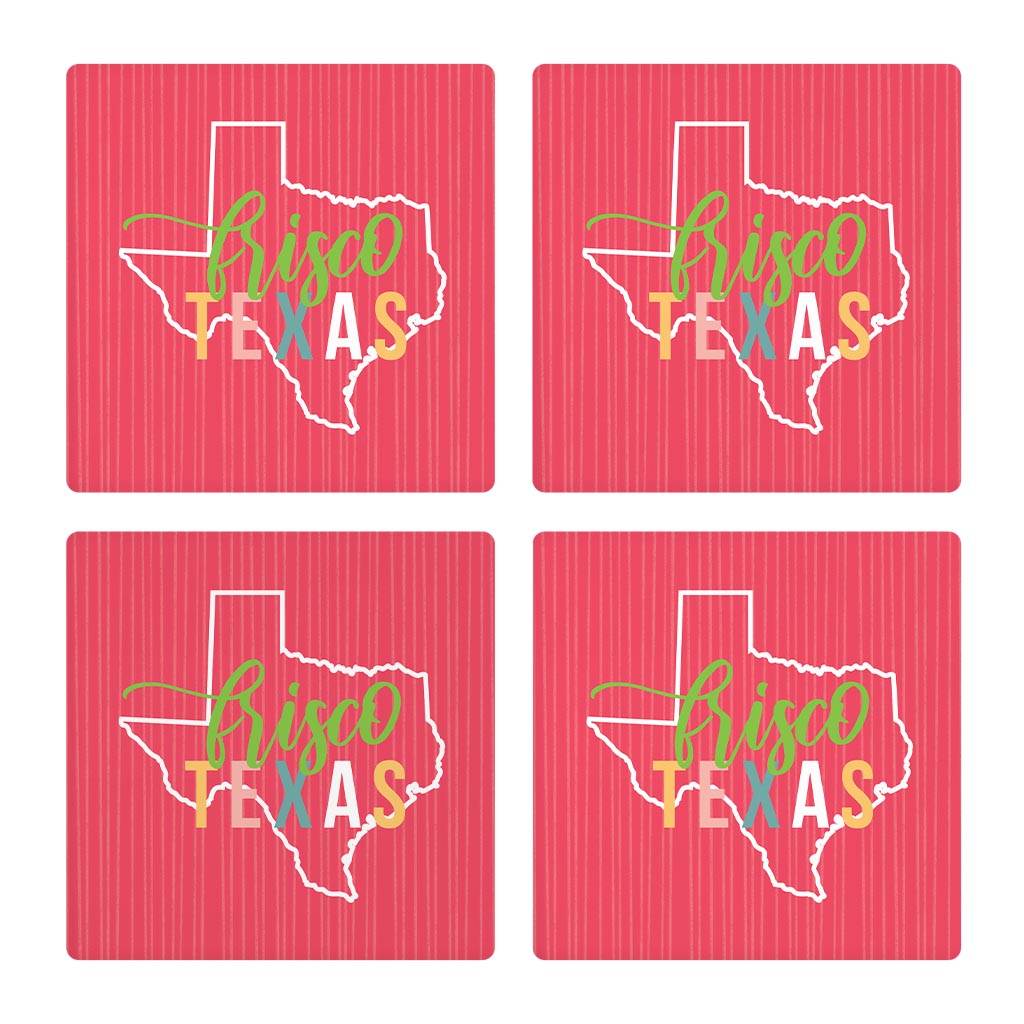Boho Color State on Pink Texas Frisco