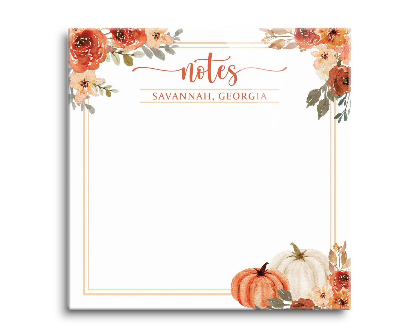 Fall & Harvest Pumpkins Savannah GA Notes