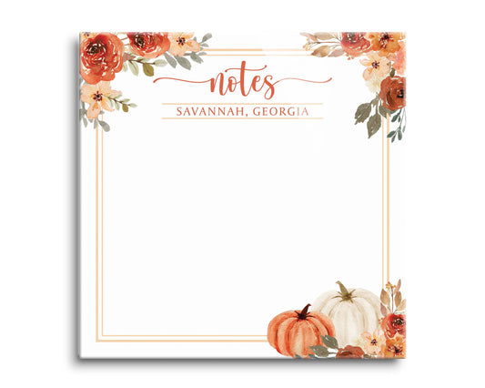 Fall & Harvest Pumpkins Savannah GA Notes