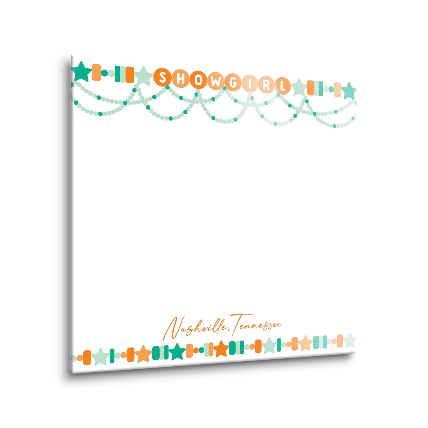 8x8 Glass Dry Erase-Love+Local Showgirl