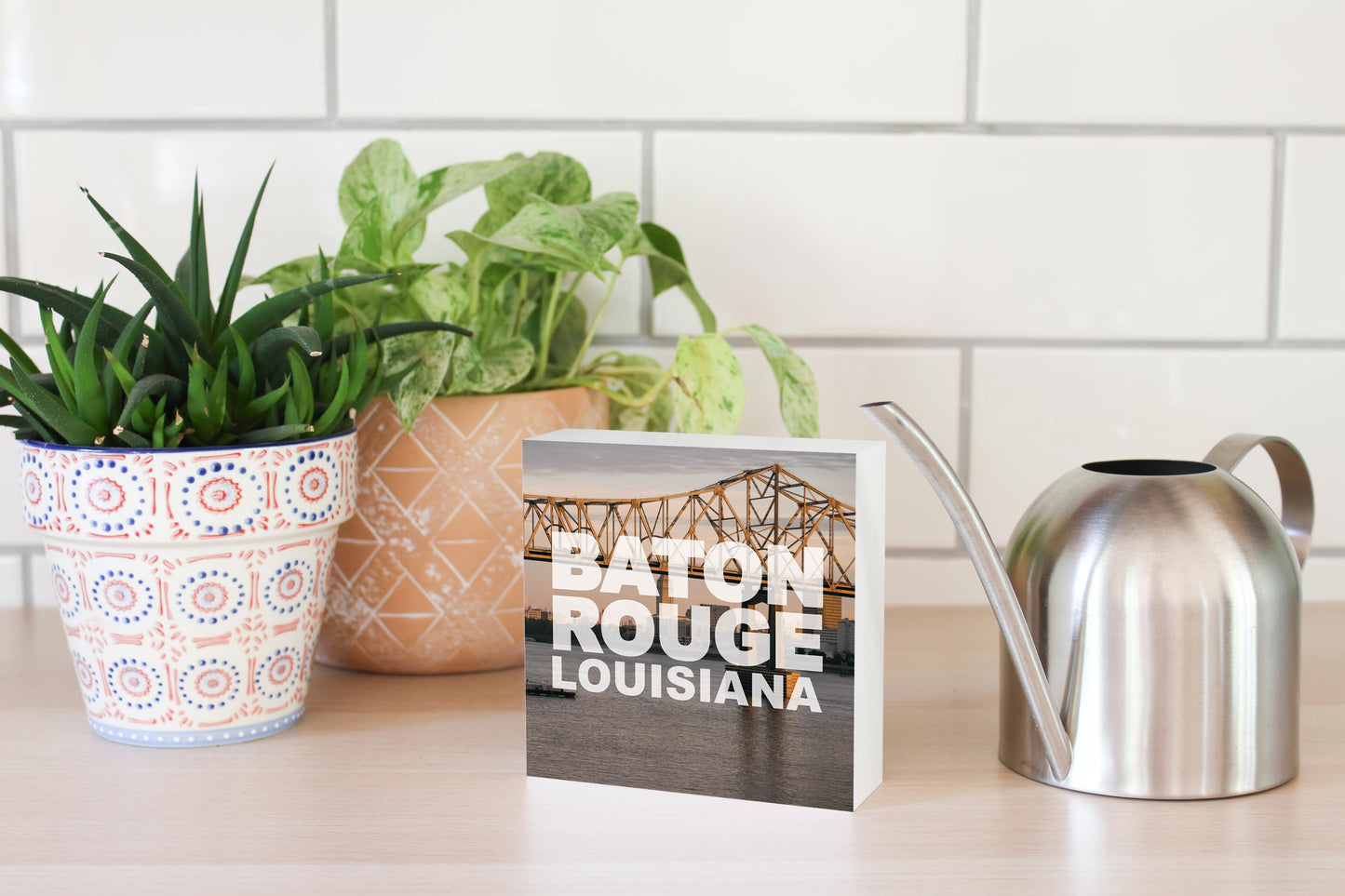 Baton Rouge Louisiana Photo | Wood Block | Eaches | Min 4