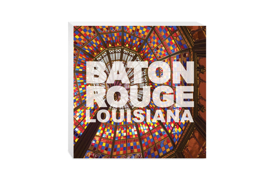 Baton Rouge Louisiana Photo | Wood Block | Eaches | Min 2