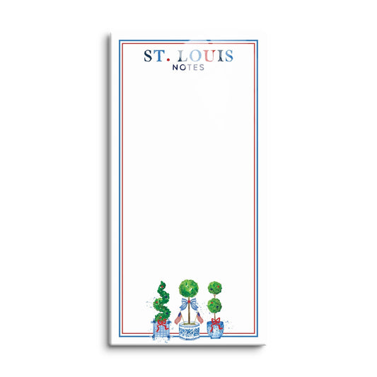 Patriotic Decor Dry Erase Glass Sign, Custom City/State - St. Louis, Missouri