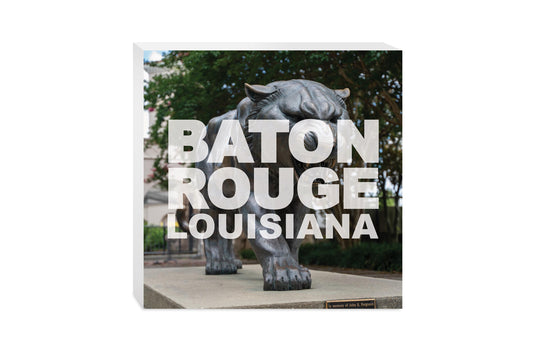 Baton Rouge Louisiana Photo | Wood Block | Eaches | Min 2