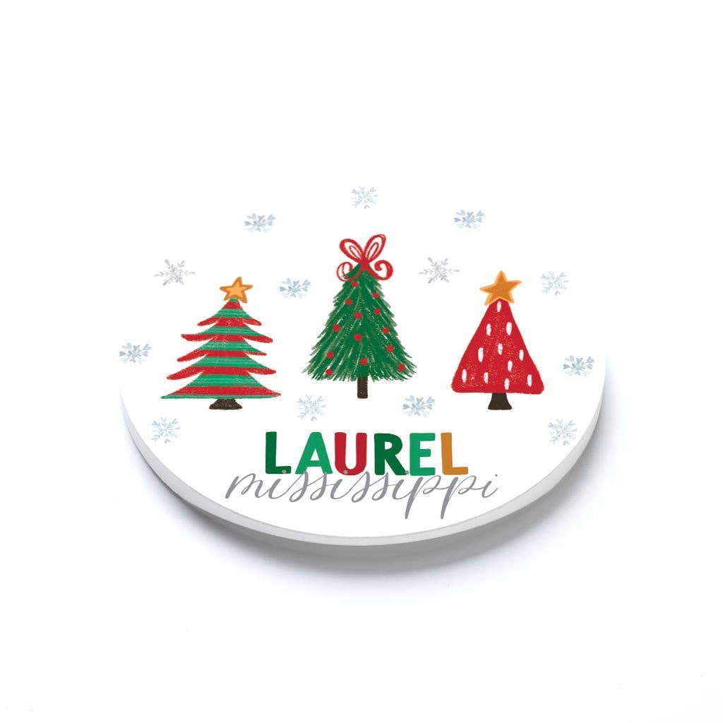 Car Coasters, Car Accessories, Christmas Decor, Custom Gift