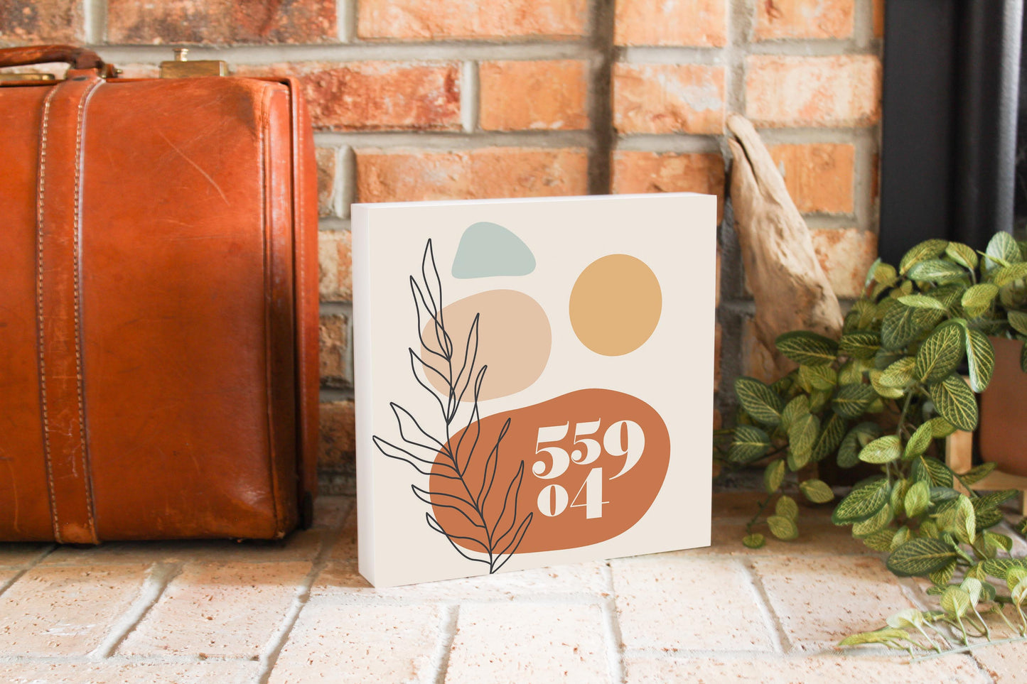 Vintage Groove Zip Minnesota | Wood Block | Eaches | Min 2