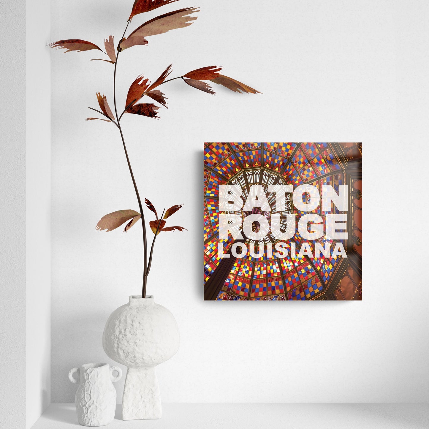 Baton Rouge Louisiana Photo | Hi-Def Glass Art | Eaches | Min 2