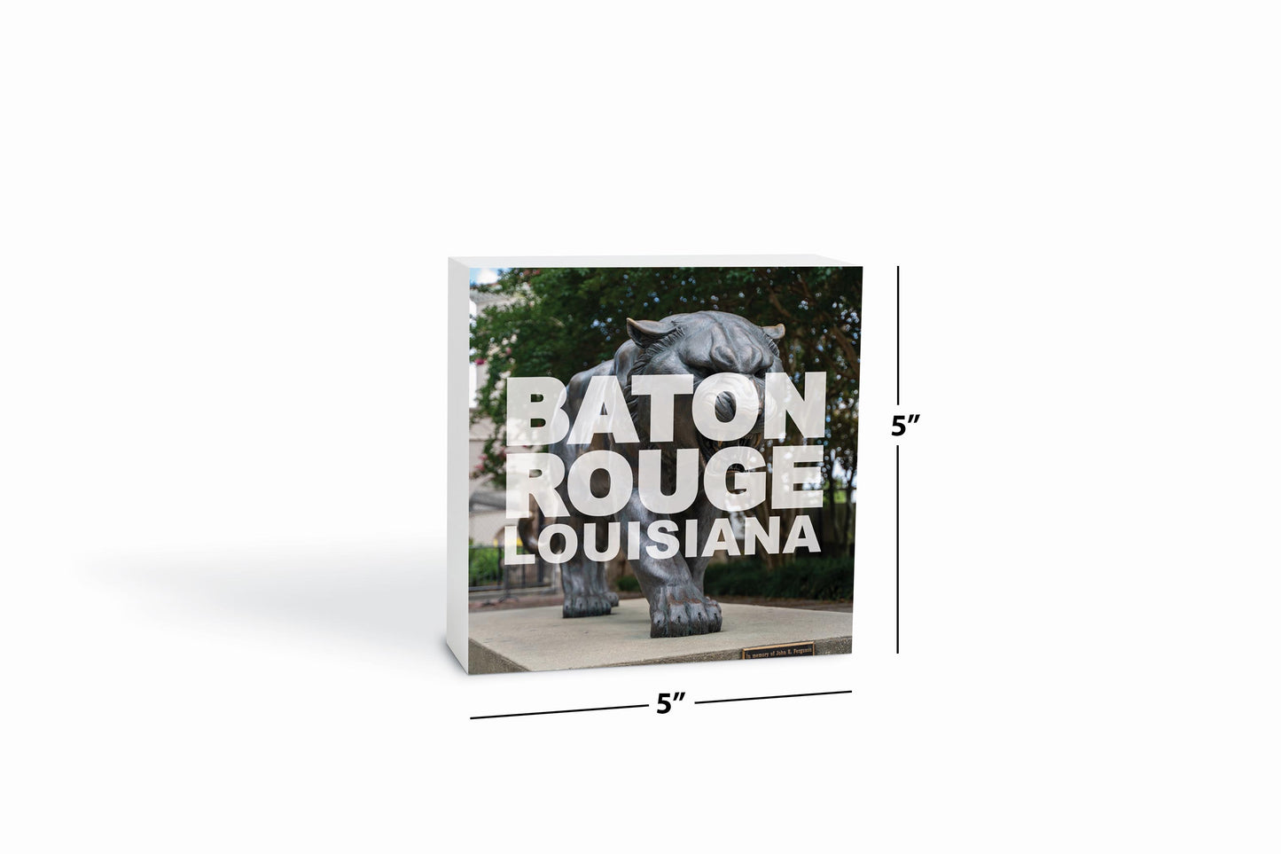 Baton Rouge Louisiana Photo | Wood Block | Eaches | Min 4