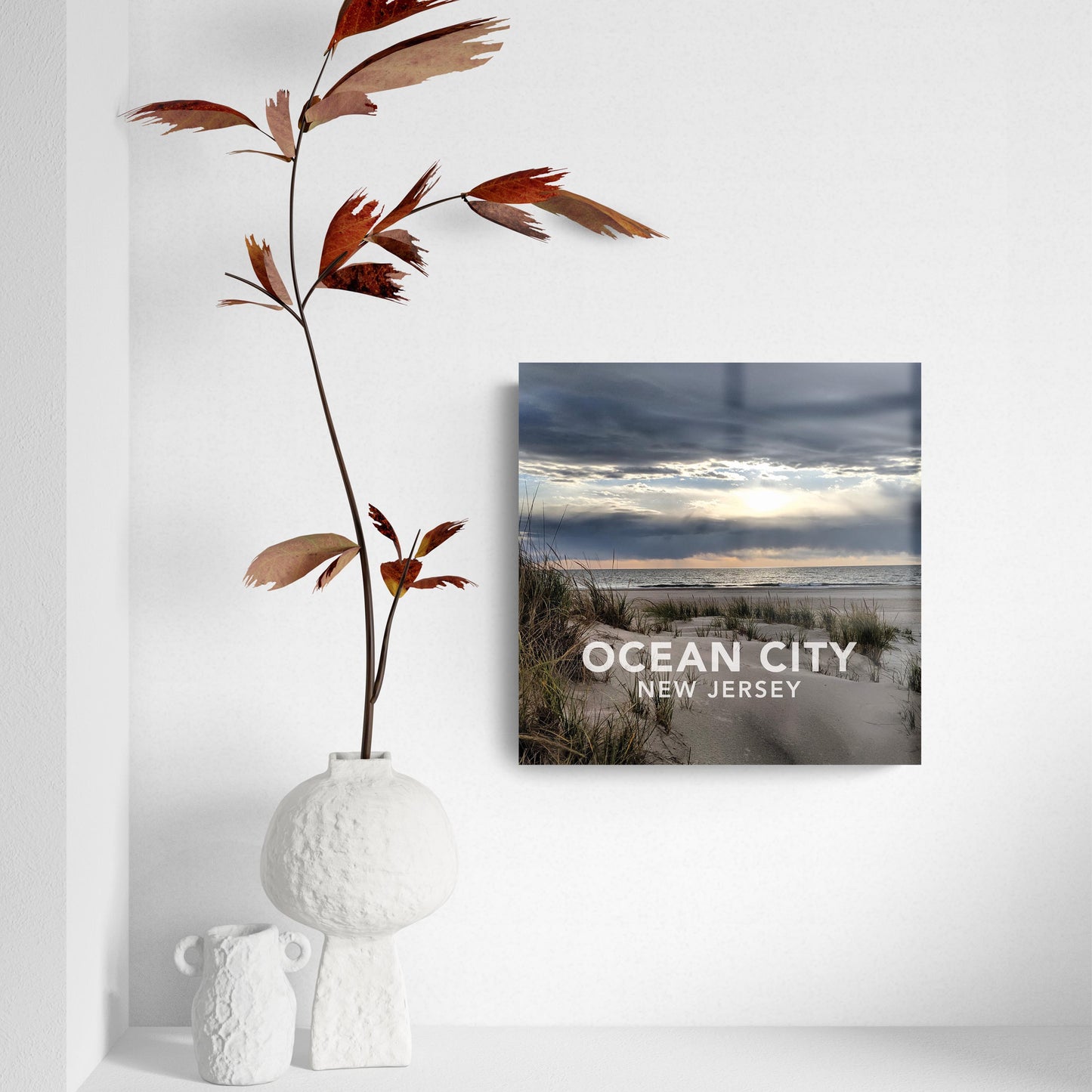 Monokian OCNJ Beach| Hi-Def Glass Art | Eaches | Min 2