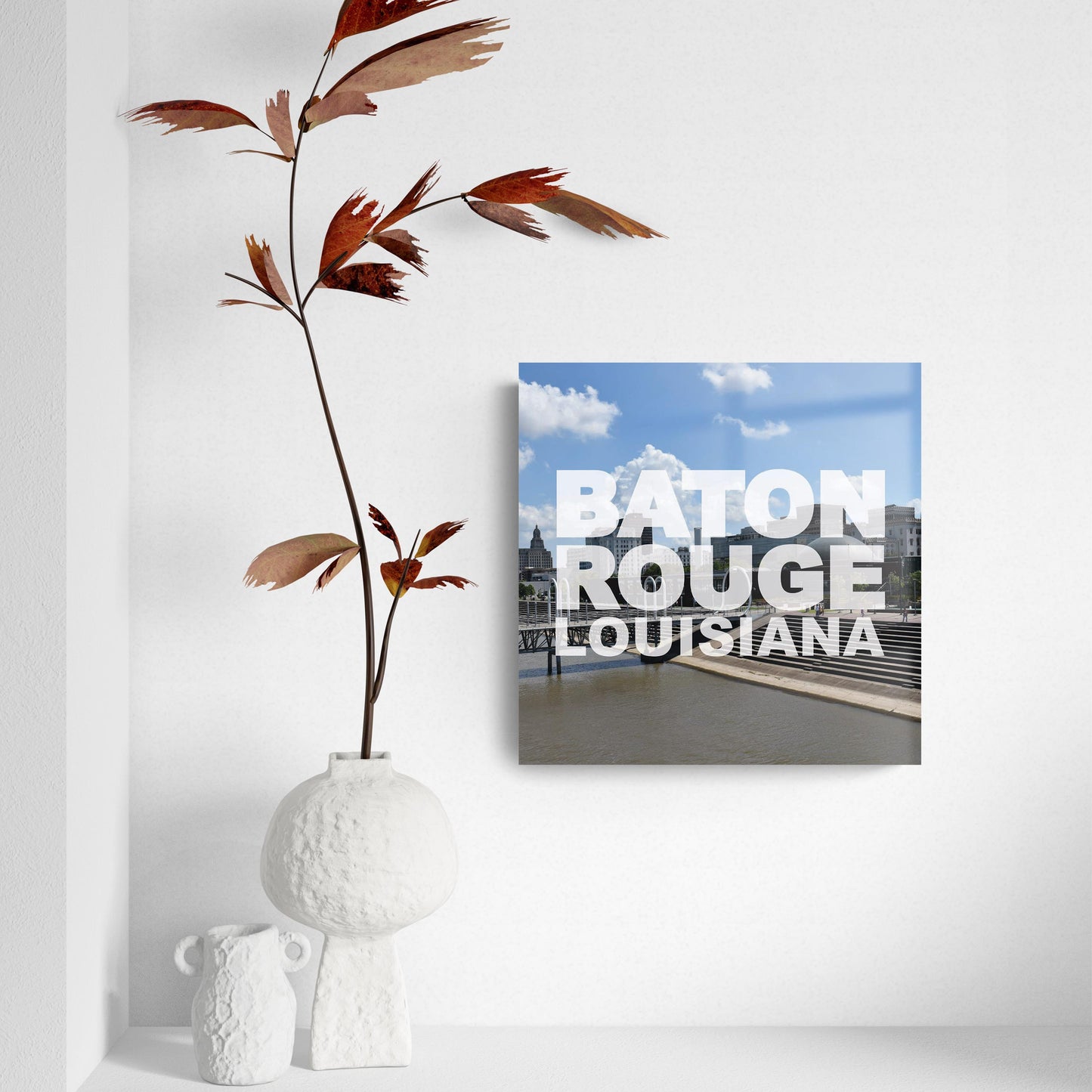 Baton Rouge Louisiana Photo | Hi-Def Glass Art | Eaches | Min 2