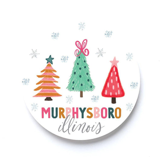 Car Coaster, Christmas Decor, Car Accessories, Custom Gift